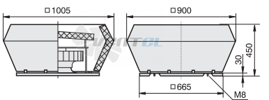 Rosenberg DVW 450-6 D - описание, технические характеристики, графики